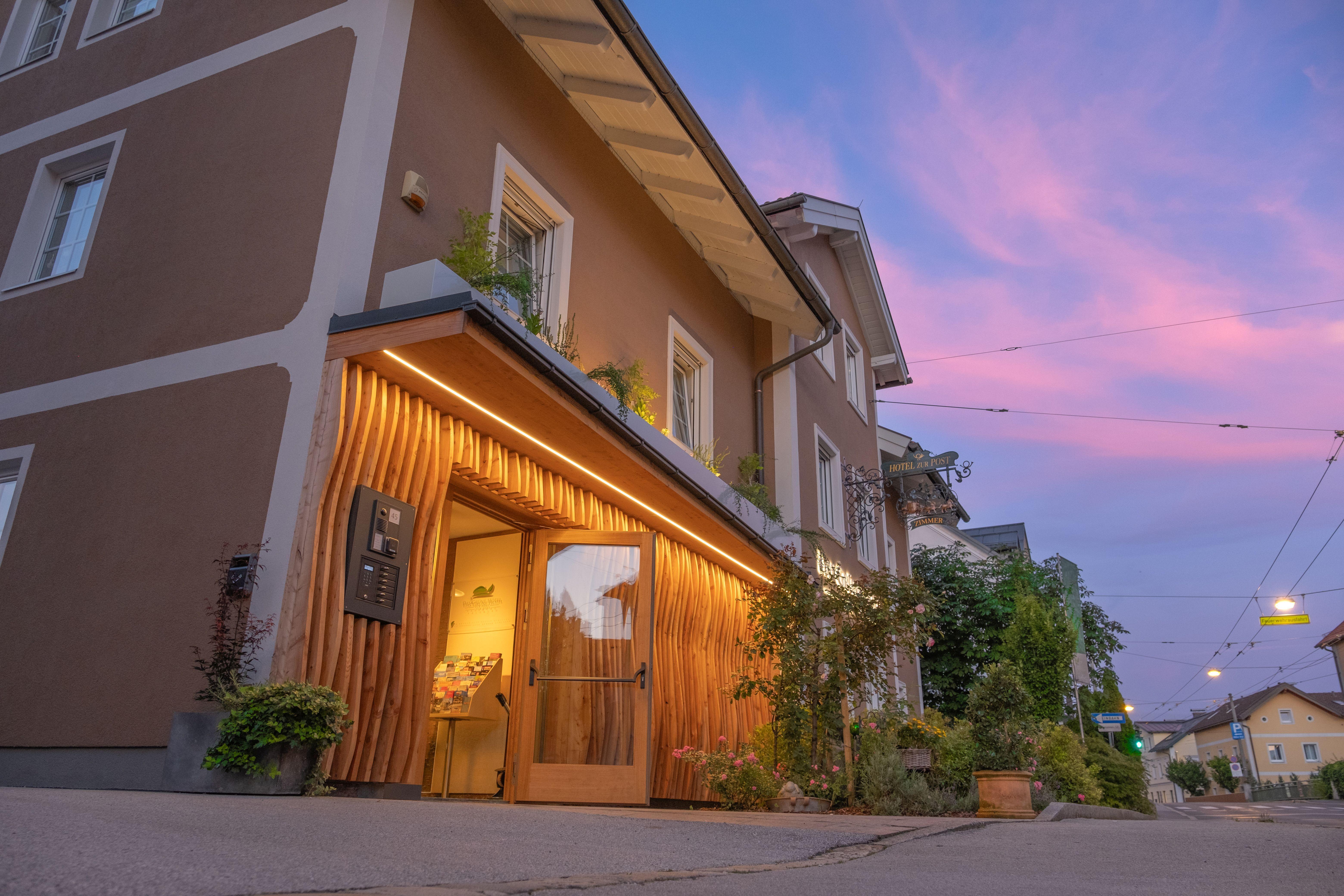 Das Gruene Hotel Zur Post - 100 % Bio Зальцбург Экстерьер фото